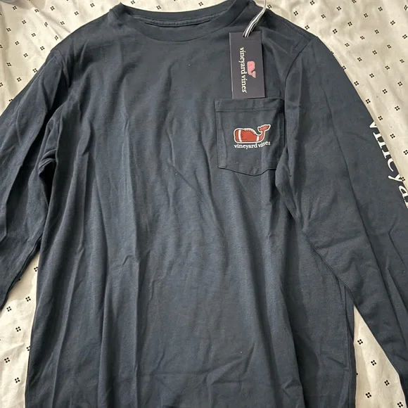 Vineyard Vines Blue Blazer Long Sleeve Tee - Picture 2 of 5